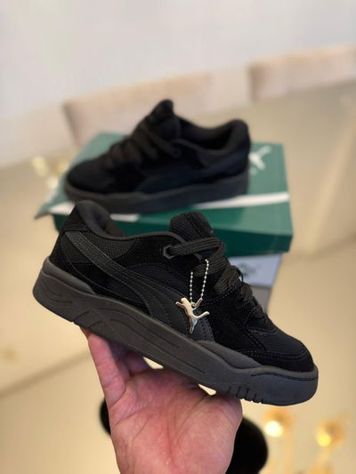 Puma 180 total black importadas - unisex 