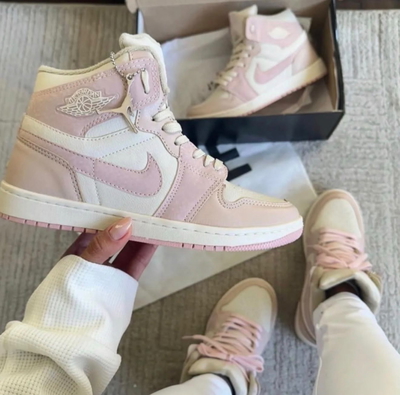 Botitas Jordan rosa  IMPORTADAS -