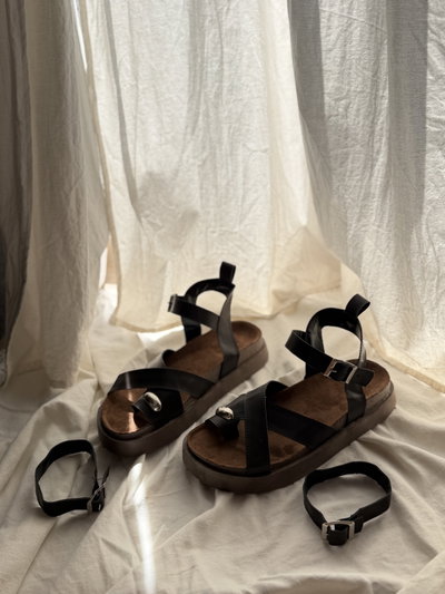 Sandalias Mónaco desmontable - choco 