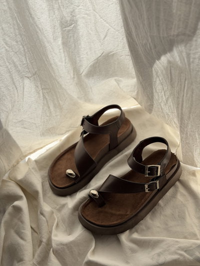 Sandalias Luli - choco 