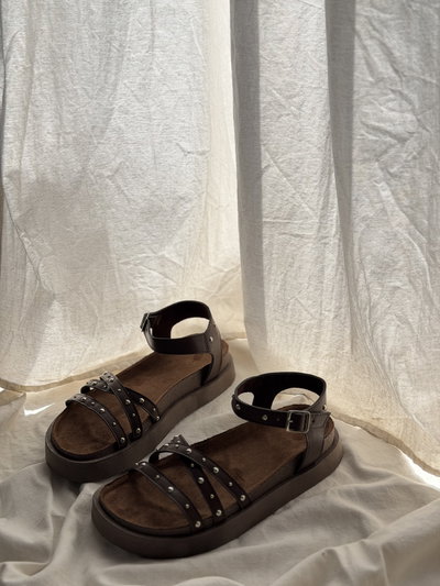 Sandalias Julieta - choco 