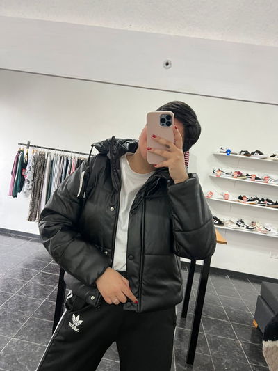 Puffer de eco cuero - PROMO 