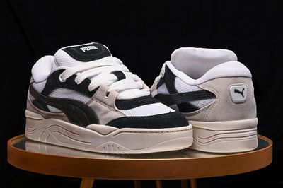 Puma 180 beige y negro -  importadas 