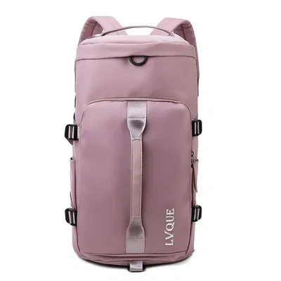 Bolso Mochila Liso Rosa Viejo