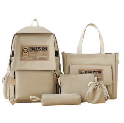 Mochila Eva Beige 5 en 1