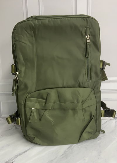 Mochila Viajera Verde Militar