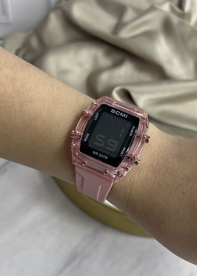 Reloj Detroit Rosa SUMERGIBLE