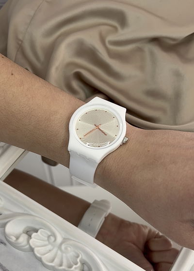 Reloj Selena Blanco