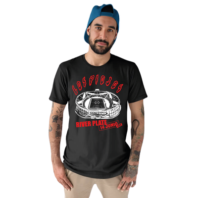 Remera Los Piojos en River - Último Ritual (Modelo 2)