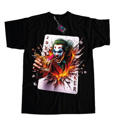 Remera estampada Joker Vicios DTF