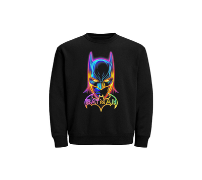 Buzo Cuello Redondo Friza Batman DTF