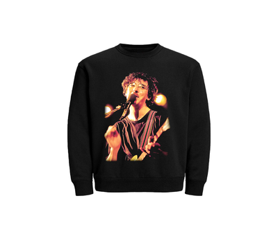 Buzo Cuello Redondo Friza Charly Garcia Rock Nacional