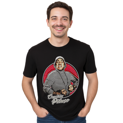 Remera Algodón Capitán Piluso DTF 