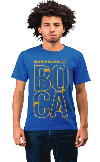 Remera Estampada Club Atlético Boca Juniors 