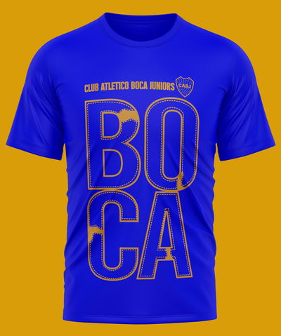 Remera Estampada Club Atlético Boca Juniors 