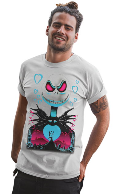 Remera estampada Jack Skellington 