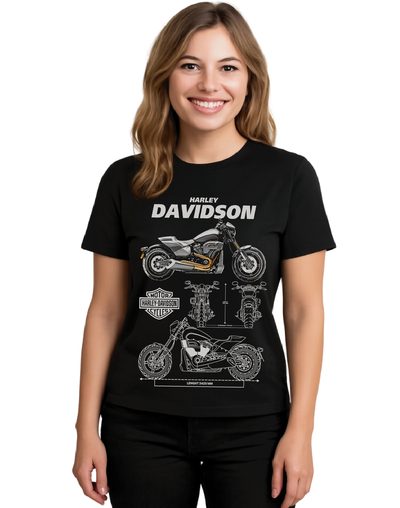 Remera estampada Harley-Davidson