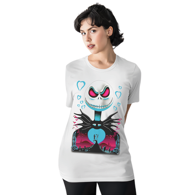 Remera estampada Jack Skellington