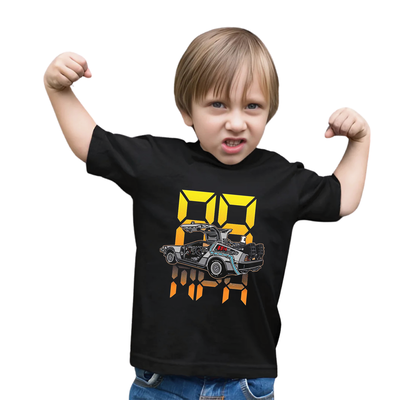 Remera estampada DeLorean Volver al Futuro