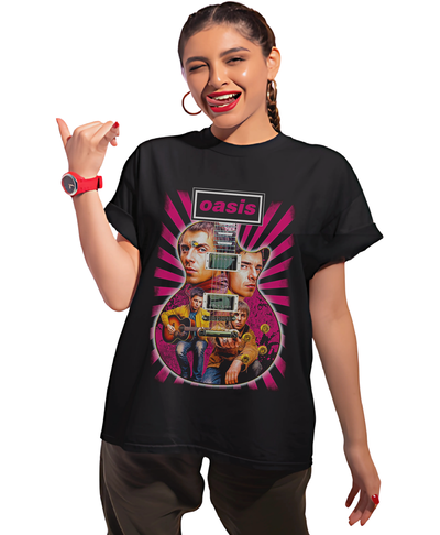 Remera estampada Música Oasis Gira 2025