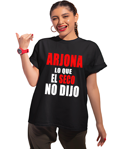 Remera estampada Ricardo Arjona