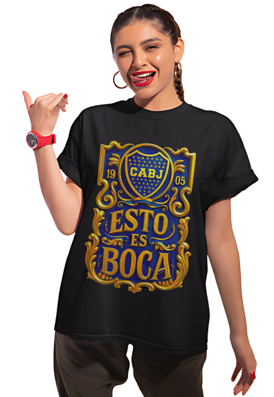 Remera estampada Esto es BOCA