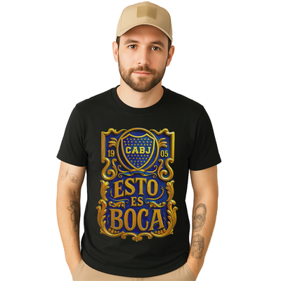 Remera estampada Esto es BOCA