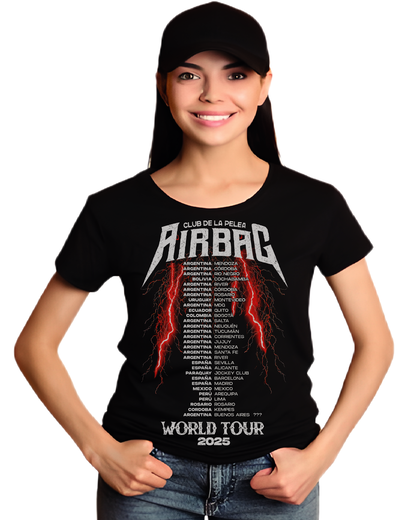 Remera estampada Airbag 2025 TOUR
