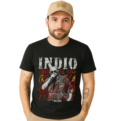 Remera estampada El Indio Solari
