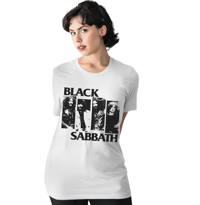 Remera estampada Música Black Sabbath Banda