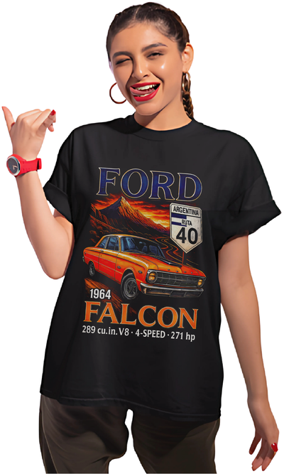 Remera estampada Ford Falcon