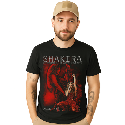 Remera estampada Shakira Tour  2025