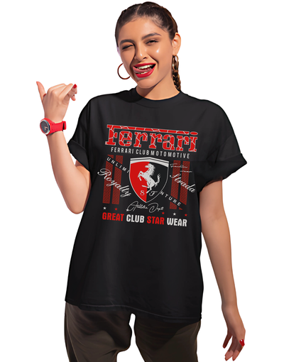 Remera estampada Club Ferrari