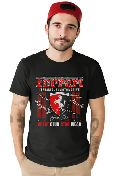 Remera estampada Club Ferrari