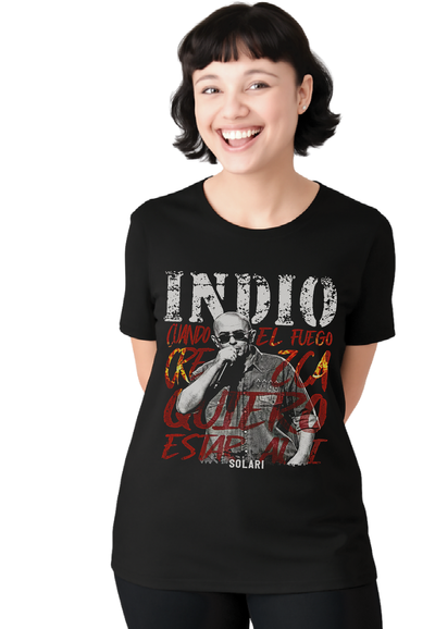 Remera estampada El Indio Solari