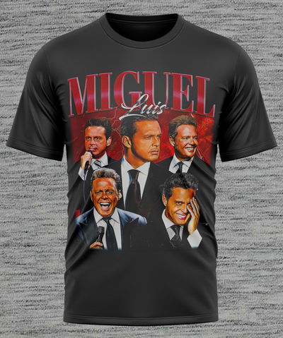 Remera estampada Luis Miguel 