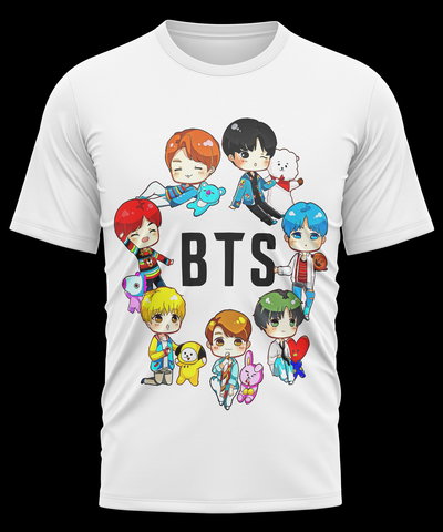 Remera Estampada BTS Gira 2026