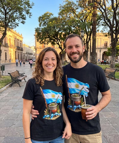 Remera Estampada el Mate es Argentino