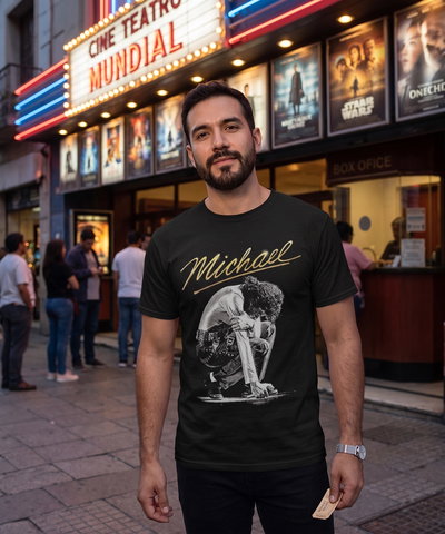 Remera Estampada Michael Jackson 