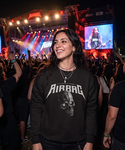 Buzo Cuello Redondo Friza Invisible Airbag El Club de la Pelea