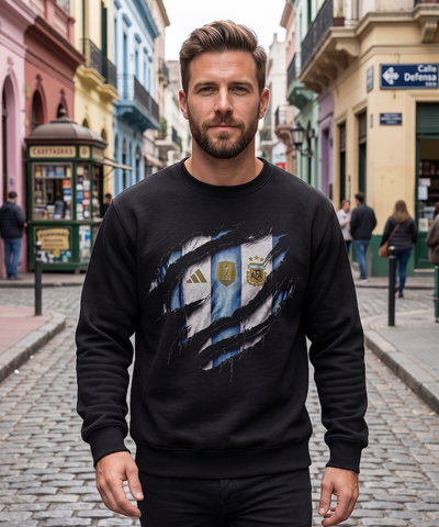 Buzo Cuello redondo Friza invisible Casaca Argentina 2026