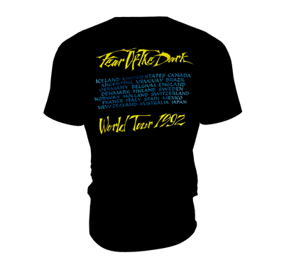 Remera Iron Maiden Estampa doble