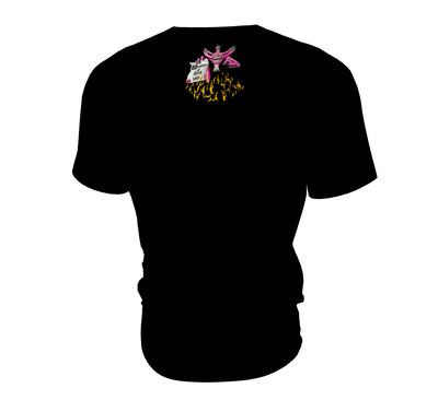 Remera Iron Maiden doble estampa
