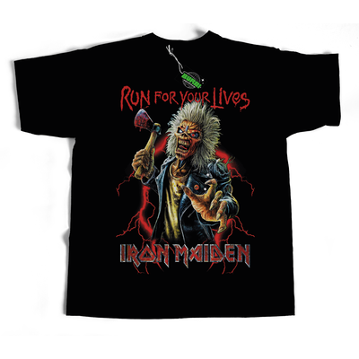 Remera Iron Maiden Personalizada Estampa doble