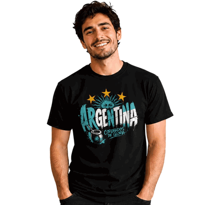 🌟Nuevo Drop 🌟 Remera Argentina Coronados de Gloria Unisex 100% Algodón 