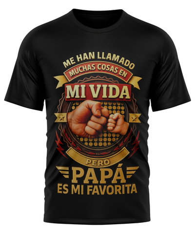 Remera Día del Padre 100% algodón