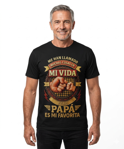 Remera Día del Padre 100% algodón