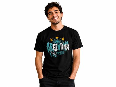 🌟Nuevo Drop 🌟 Remera Argentina Coronados de Gloria Unisex 100% Algodón