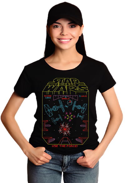 Remera estampada Star Wars Naves