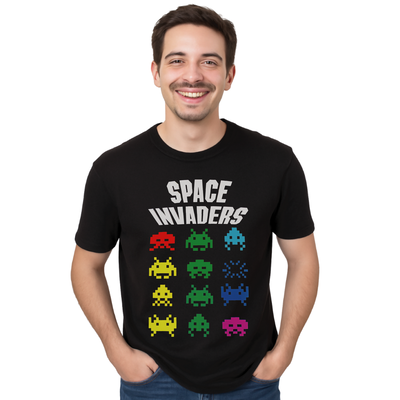 Juegos Retros Space Invaders DTF